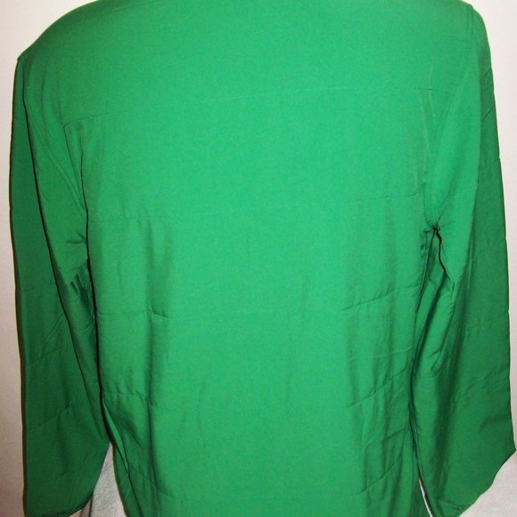 COPY - NORTH DAKOTA FIGHTING HAWKS Full Zip Casual Jacket with Sewn Logo GREEN - Picture 4 of 8